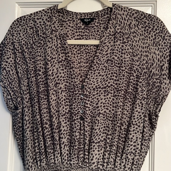 Rails Karla Olive Lynx, leopard dress - Picture 4 of 4